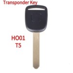 Honda HO01 T5 Transponder Key(OEM chip )(No logo)